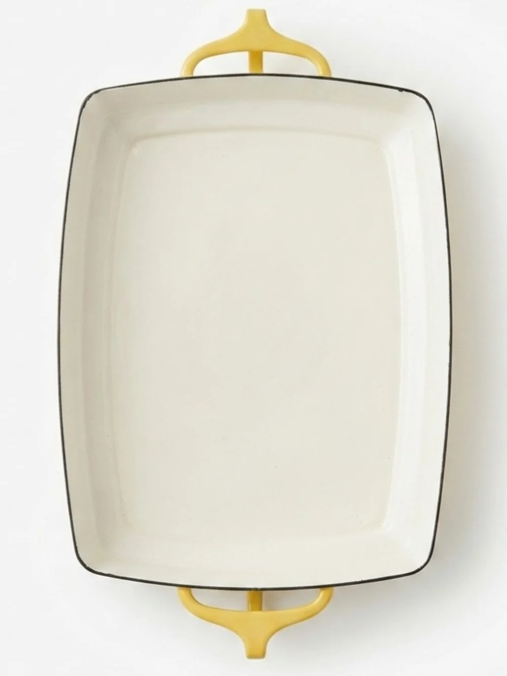 Vintage Dansk Kobenstyle JHQ Rectangular Enamel Baking Dish Roasting Pan